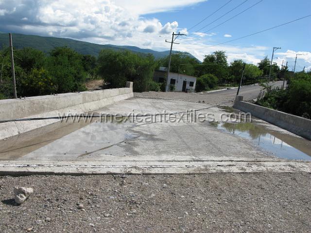 tecuiziapan_nahuatl20.JPG - The new bridge that will make access to the village much easier than crossing the stream that runs into the Rio Balsas.
